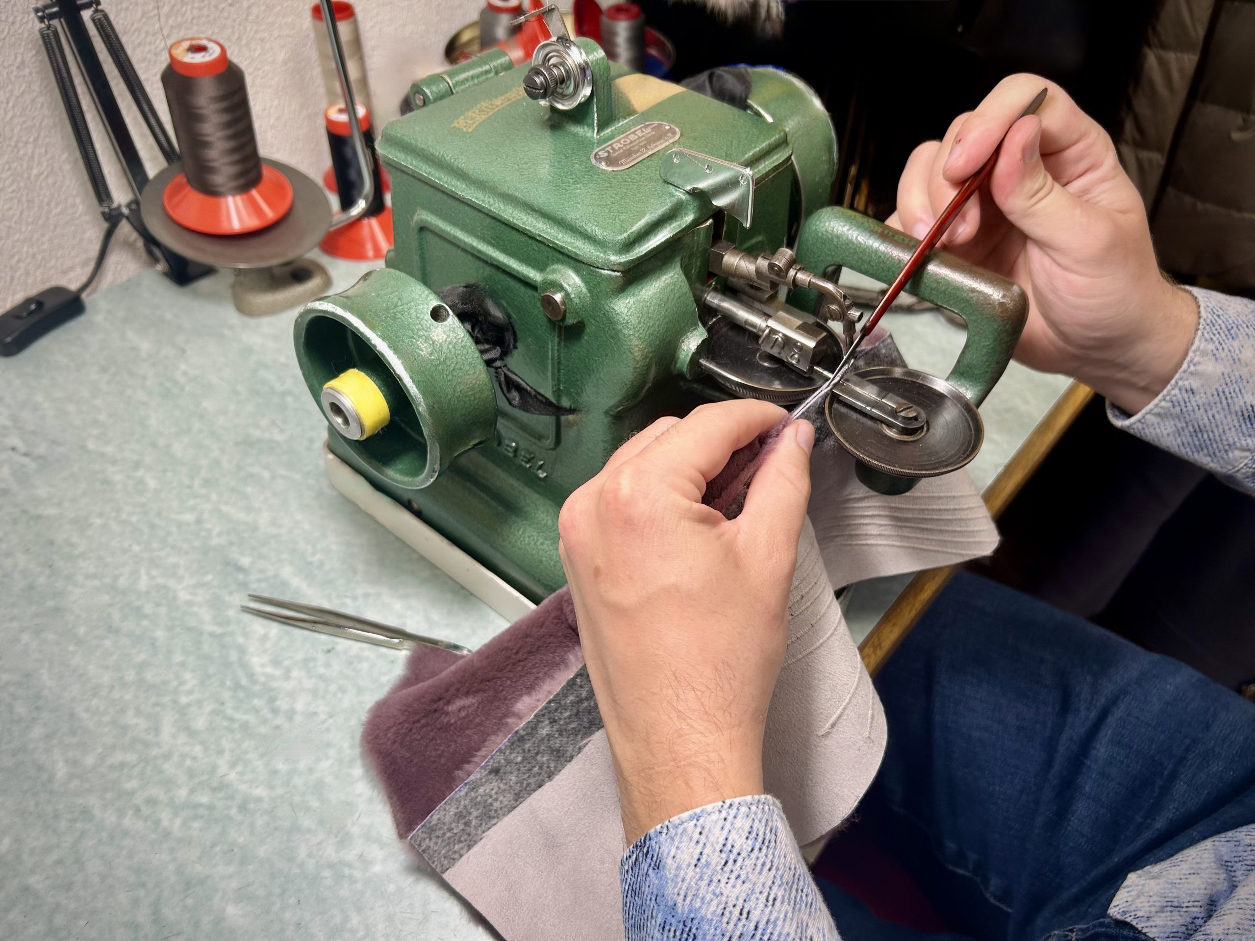 ULMODA Hamburg Blankenese Maschinenarbeiten